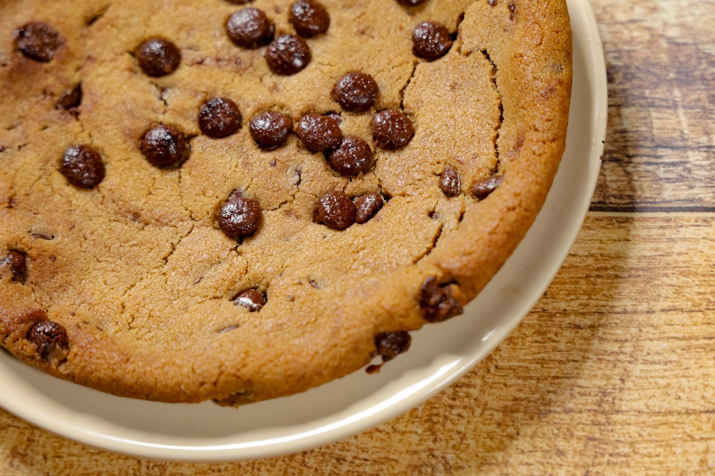 Warm Chocolate Chip Cookie