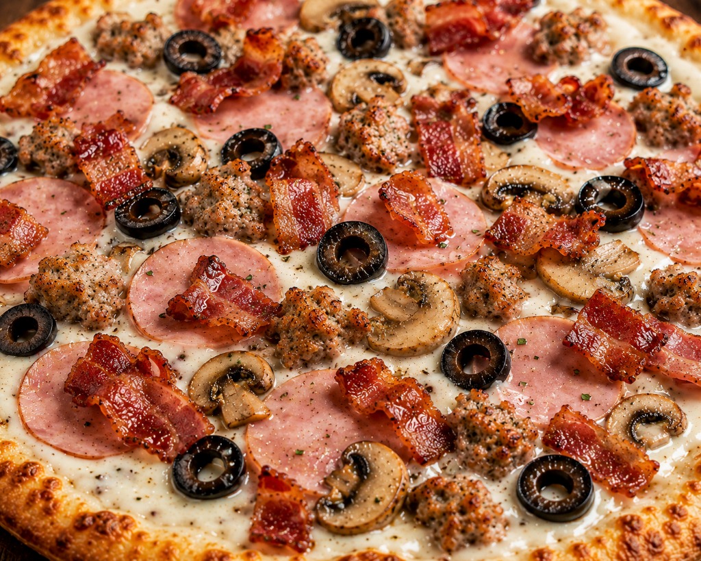 Classic Bacon Pizza