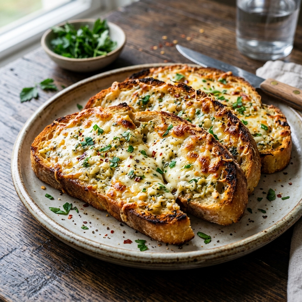 Garlic Bread with Cheese