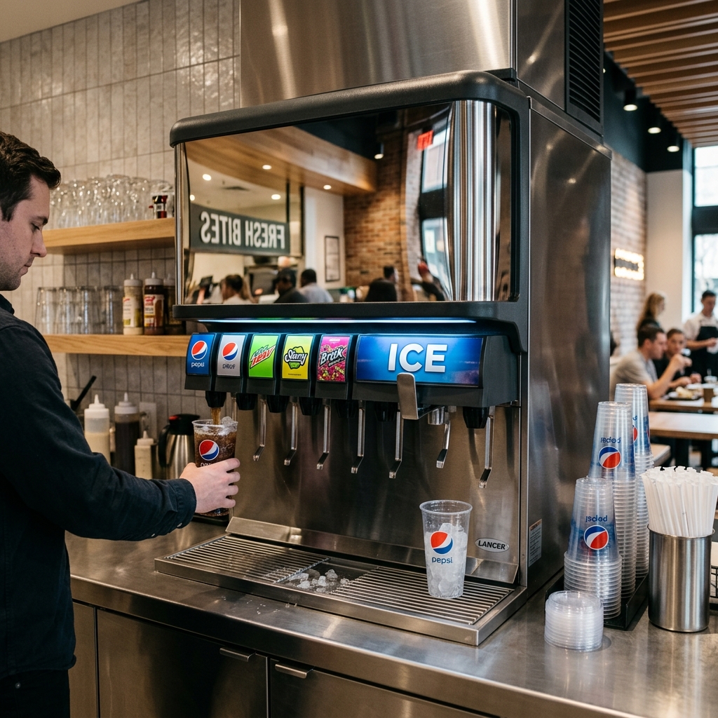 Refreshing Fountain Sodas